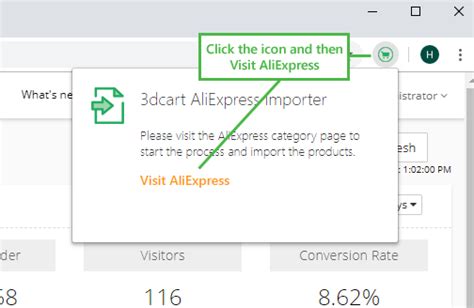 Browser extension for AliExpress .